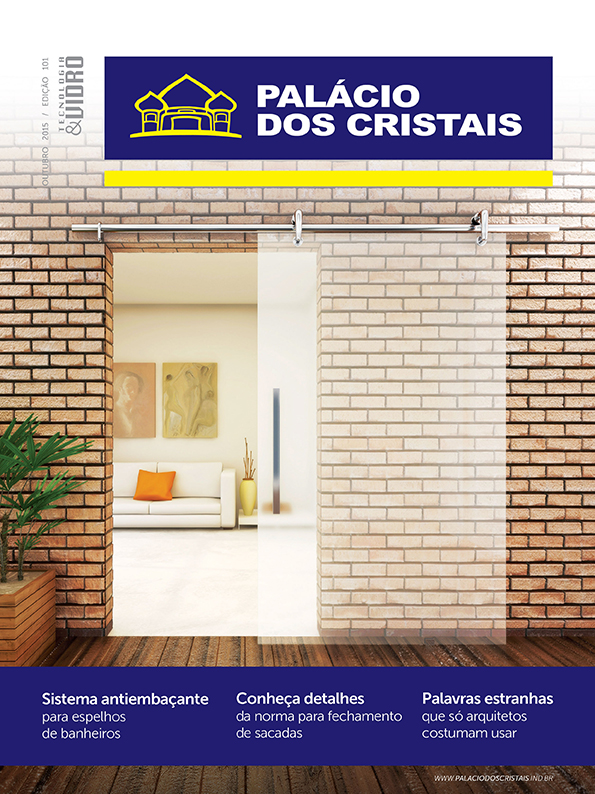 Palácio dos cristais na revista tecnologia & Vidro edição 101