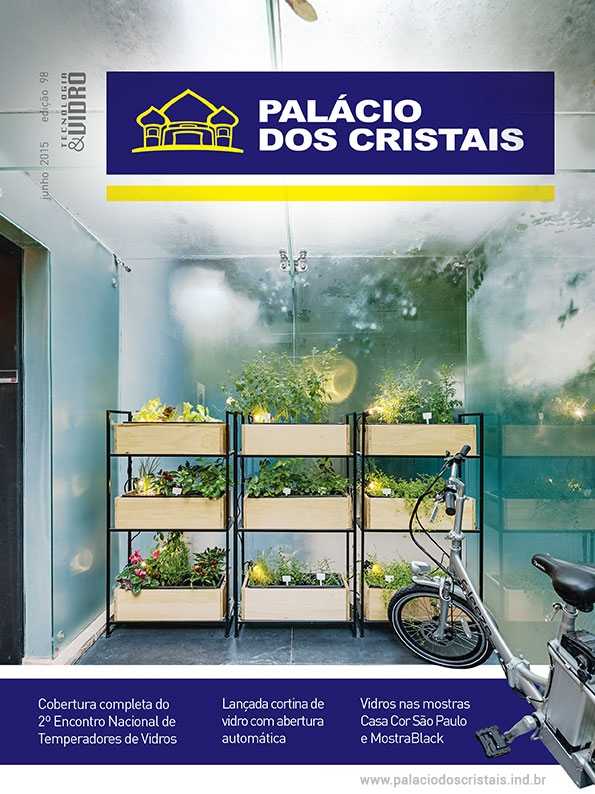 Palácio dos cristais na revista tecnologia & Vidro edição 98